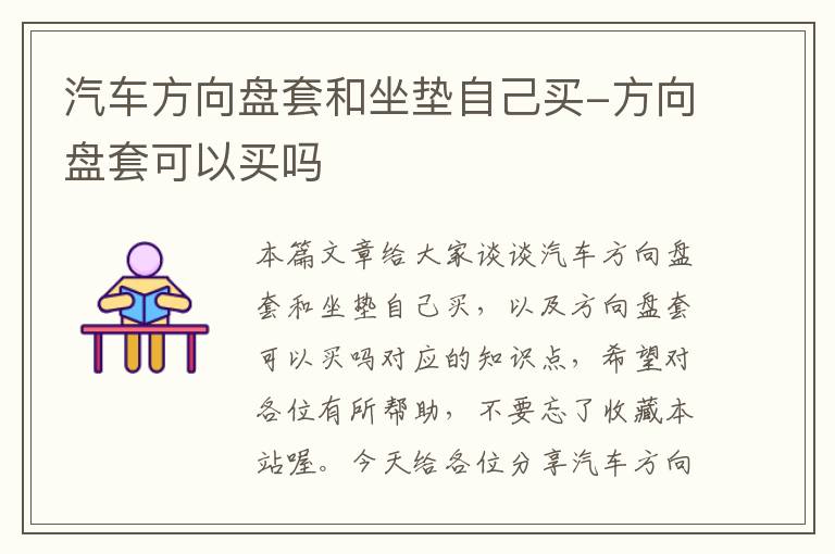 汽车方向盘套和坐垫自己买-方向盘套可以买吗