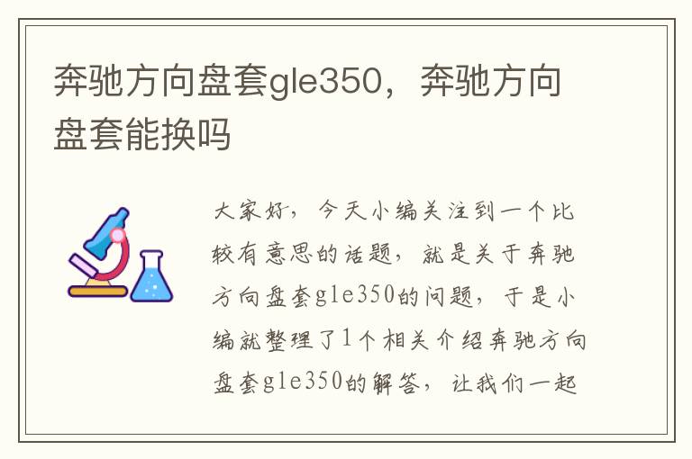 奔驰方向盘套gle350，奔驰方向盘套能换吗